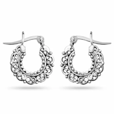 Oorbellen in zilver