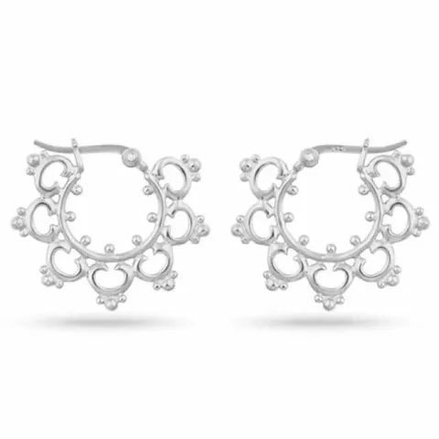 Oorbellen in zilver