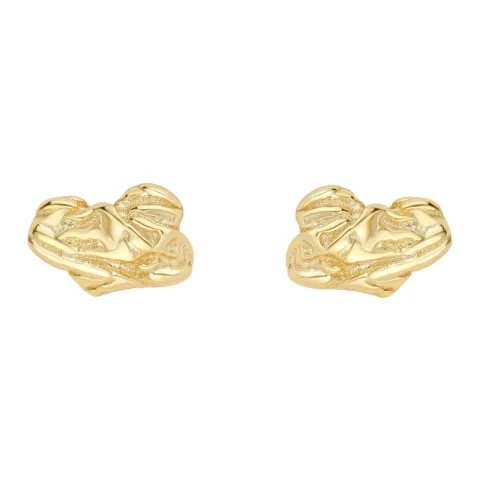 Nava Zola Petite oorbellen in verguld sterlingzilver