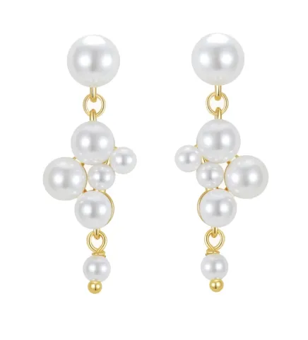 Nava Sabella oorbellen in verguld sterlingzilver