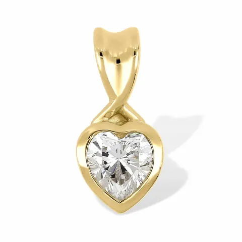 Hart hanger in 9 karaat goud