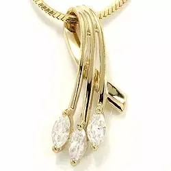 Hanger in 9 karaat goud