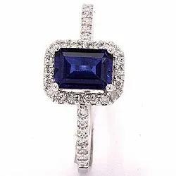 ring in 8 karaat witgoud