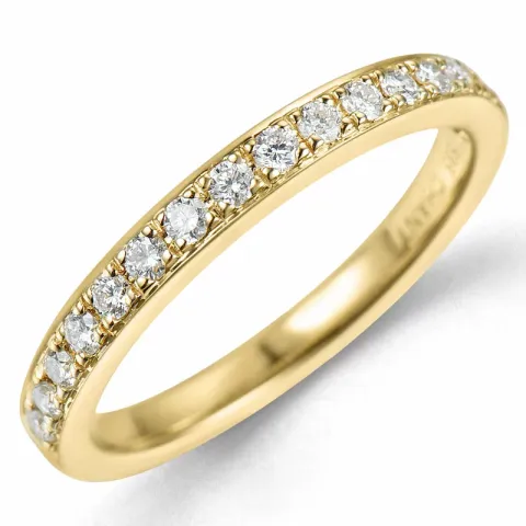 testsieraad diamant ring in 14 karaat goud 0,26 ct