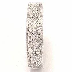 Diamant ring in 14 karaat witgoud 0,31 ct