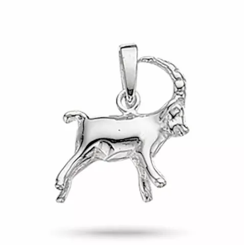 Scrouples sterrenbeeld steenbok hanger in zilver