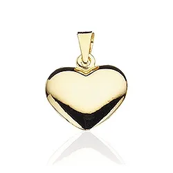 Scrouples hart hanger in verguld sterlingzilver