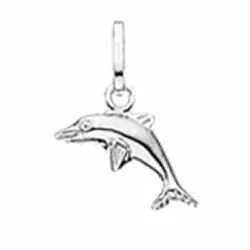 Scrouples dolfijn hanger met ketting in zilver