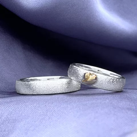 Scrouples trouwringen  in zilver en goud