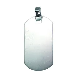 Aagaard dogtag in zilver