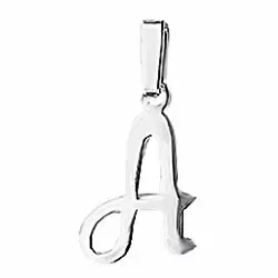 Aagaard de letter  hanger in zilver