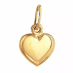6 x 6 mm Aagaard hart hanger in 8 karaat goud