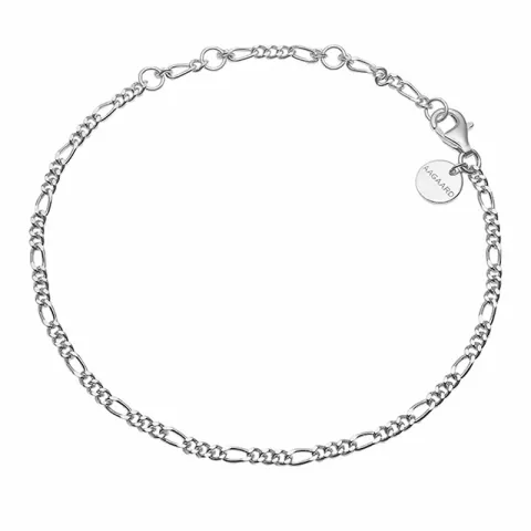 Aagaard figaro armband in zilver