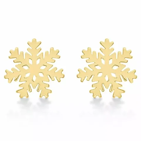 Støvring design boom van het leven oorbellen in 8 karaat goud