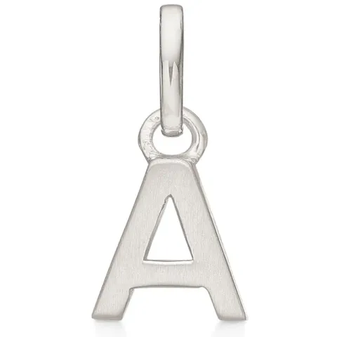 Støvring Design letter a hanger in gerodineerd zilver