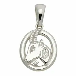 Støvring Design sterrenbeeld steenbok hanger in zilver