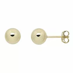 7 mm Støvring Design bolletje oorbellen in 8 karaat goud