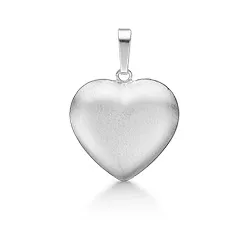 Elegant Støvring Design hart hanger in zilver