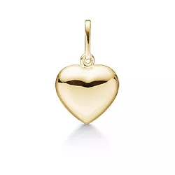 Støvring Design hart hanger in 8 karaat goud