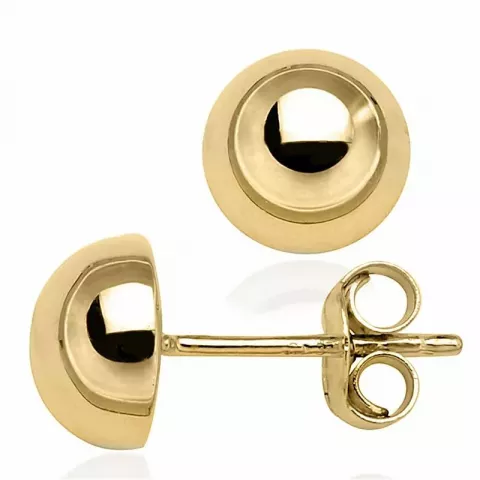 Støvring Design oorbellen in 8 karaat goud