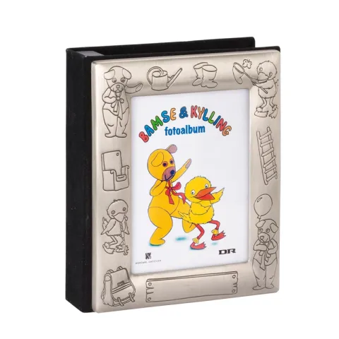 Geboortegeschenken: Bamse en kylling fotoalbum in vertind  model: 250-76602