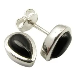Druppel oorbellen in zilver