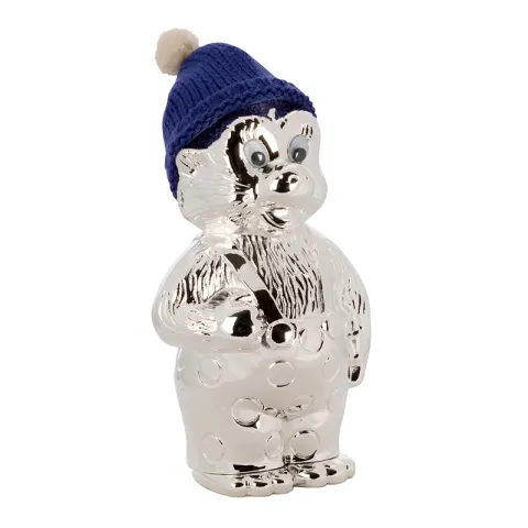Geboortegeschenken: Rasmus Klump spaarvarken in verchroomd model: 260-86300