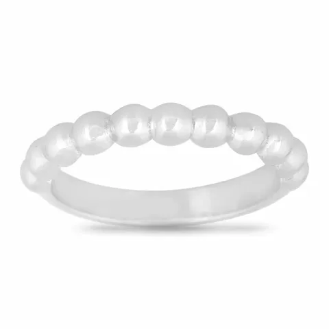 mat ring in zilver