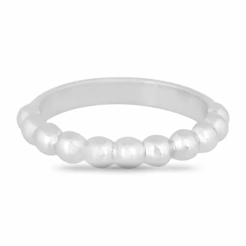 mat ring in zilver