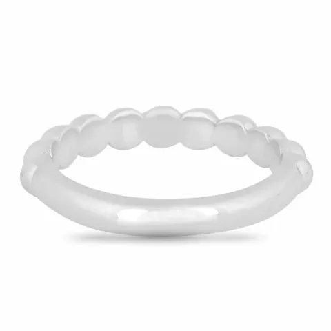 mat ring in zilver