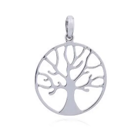 Boom van het leven hanger in zilver