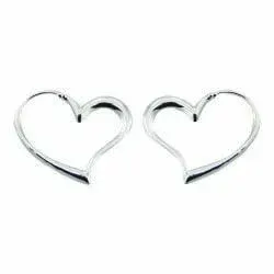 hart creool in zilver