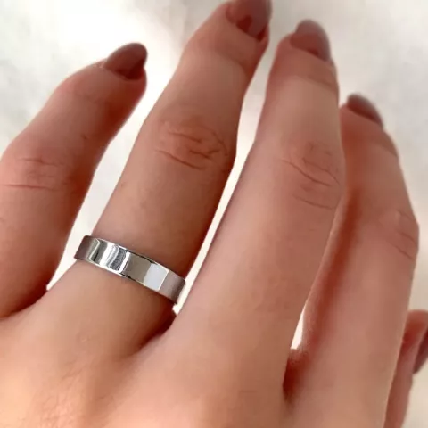 ring in zilver