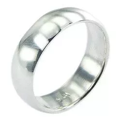 Groot ring in zilver