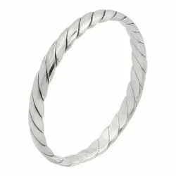 testsieraad ring met een fout in zilver