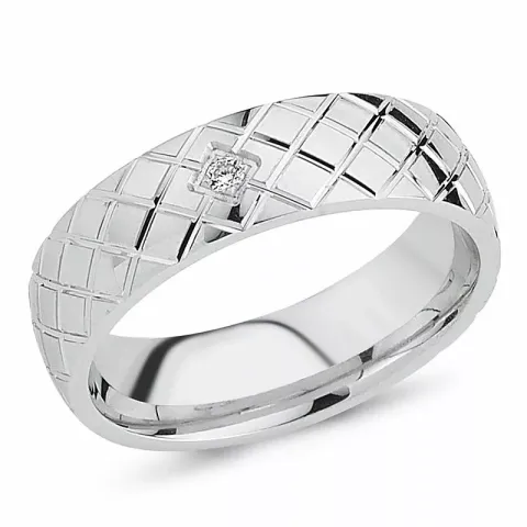 zirkoon ring in gerodineerd zilver