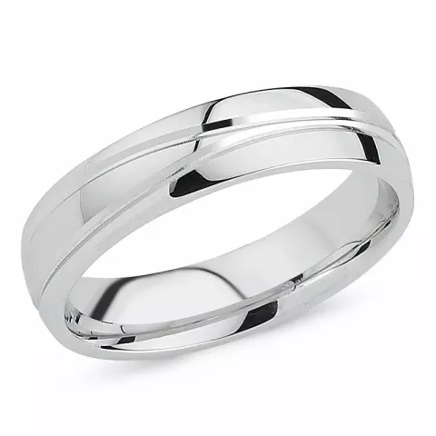 Herenring in gerodineerd zilver