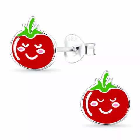 tomaat oorsteker in zilver