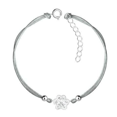 poot kristal kinder armband in elastische