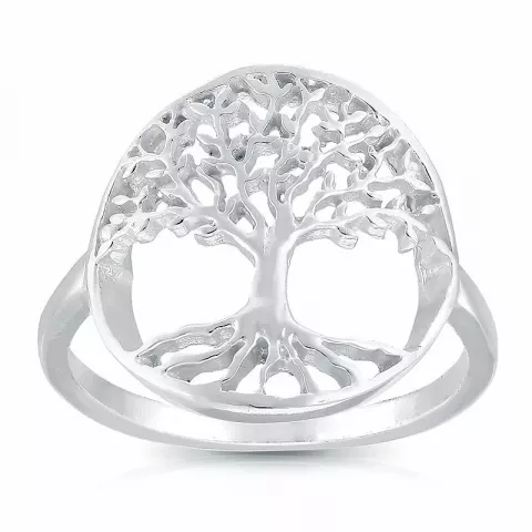 boom van het leven ring in zilver