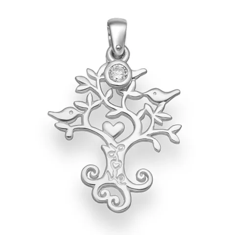 boom van het leven hanger in zilver