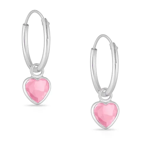 hart creool in zilver