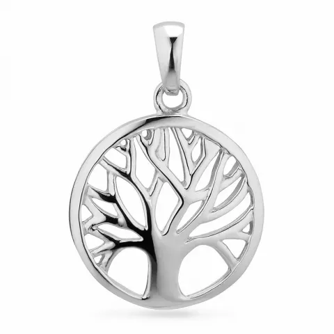 13,5 mm boom van het leven hanger in zilver
