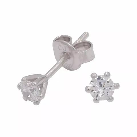 oorsteker in zilver