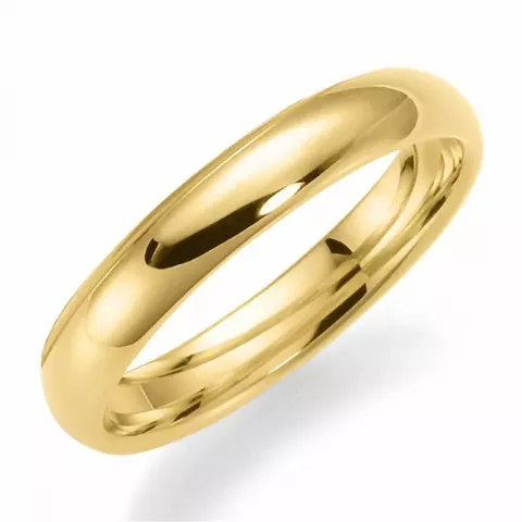3,5 mm trouwring in 14 karaat goud