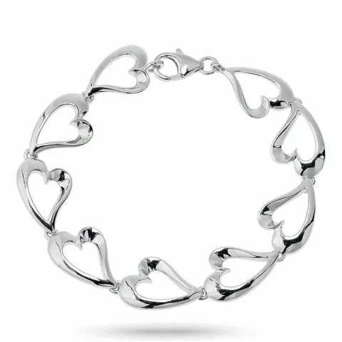 hart armband in zilver x 2,1 mm