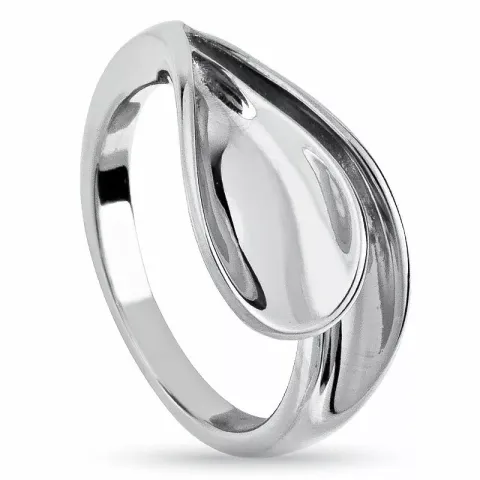 abstract zilver ring in zilver