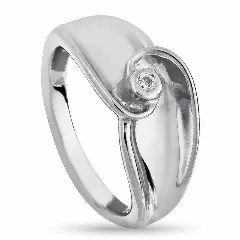 eenvoudige ring in zilver