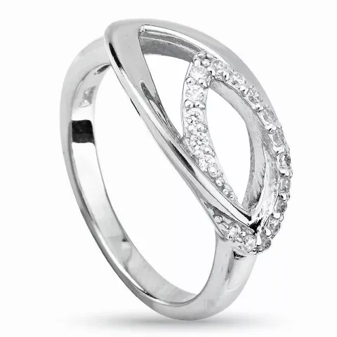 zirkoon ring in zilver