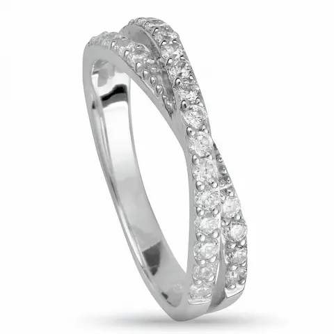 Eenvoudige zilver ring in zilver